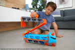 Hot Wheels Speedway Hauler Storage Carrier With 3 1:64 Scale Cars & Convertible 6-FOOT Drag Race Track