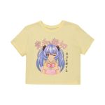 Older Girl Printed Cropped Tee