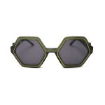 Hex Primo Sunglasses In Clear Dark Grey - Large