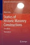 Statics Of Historic Masonry Constructions Hardcover 3RD Ed. 2017