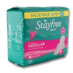 Maxi Pads With Wings Value Pack 20S - Regular - Scented
