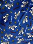 Printed Fluffy Fleece Jacquard