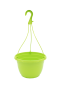 Hanging Baskets With Hanger- 20CM - Lime Green