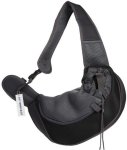 Pet Dog Sling Carrier Travel Safe Sling Bag Carrier For Dog Cat - Black Waterproof Multipurpose Bag