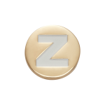 Goldair Gold Letter Z Jibbitz - Multi Osfa