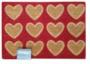 Doormat Coir Multi Heart Red 40X60CM