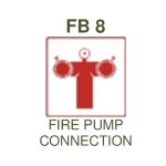 FB8: Fire Pump Connection Location – Std
