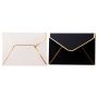 50PCS Envelopes For Personalized Gift Cards Wedding Envelopes White