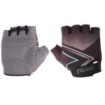 Lizzy Devri – Ladies Short Finger Glove – Black & Teal