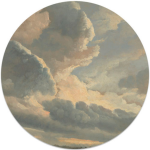 Rsw Study Of Clouds Wall Decal - 60CM L X 60CM H