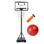 Basketball Hoop With Basketball And Air Pump With Adjustable Stand 1.3-2.7M