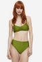 Padded Bikini Top - Green