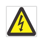 Beware Of Electric Shock Safety Sign WW7