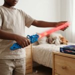 LED Motion-activated Kids Light-up Saber Toy