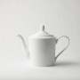 - Super White Rim Teapot