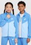 Nike K Nsw Tracksuit Poly Fz Hbr - Blue Beyond/psychic Blue/white
