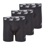 New Balance Men's Premium 6" Boxer 3 Pack