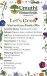 Umuthi Nasturtium Alaska Edible Flowers Growing Seeds