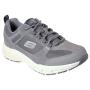 Skechers Men's Oak Canyon-relaxed Fit Road Walking Shoes-gray - 8.5