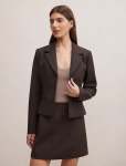 Andie Fitted Blazer - 16 Bitter Chocolate Set