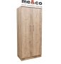 Scotty 2 Door Wardrobe - Oak