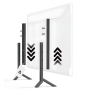 Universal Tv Stand Height Adjustable 70KG Load For 32-85 Tvs
