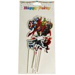 Cake Topper The Avengers Cardboard Set