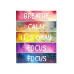Amazon Sensory Textured Slogan Stickers Pack Of 5 - Granular Texture