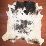 As Grade Nguni Hide 155 Tricolour XXL - Extra Extra Large Tricolour Speckled