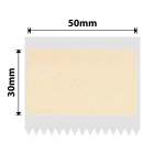 NB671 - - B1 B21 B3S B4 - 50X30MM - 230 Kraft Labels