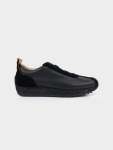 Henry Leather Suede Lace Up - Black - Black 10