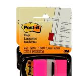 3M Post-it Flag Neon Pink 50 Flags Per Pack