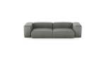 Two Module Sofa - Leather - Light Grey - 272CM X 115CM