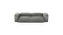 Two Module Sofa - Leather - Light Grey - 272CM X 115CM