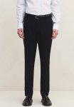 Slim Fit Suit Trousers - Navy Blue