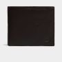 Men&apos S Leather Billfold Dark Brown Wallet