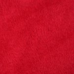 Mongolian Plush Fleece Plain Red Fabric