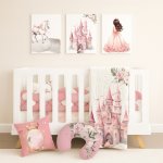 Cot Duvet Bedding Princess Fairytale Castle