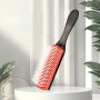 Denman Detangling Hair Brush - Scalp Massaging Comb For Wet Or Dry Hair Ideal For Curly & Straight Styles Durable Abs Plastic