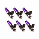 Injector Dynamics 1050.60.14.D.6 ID1050X For R32 R33 R34 RB26. 14MM Purple Adaptor Tops. Denso L
