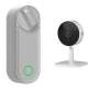Silver Linus L2 Smart Lock With Indoor Wi-fi Camera