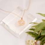 Protea Necklace Sterling Silver Or Rose Gold - Rose Gold Plated
