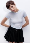 Fitted T-Shirt - Light Blue
