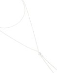Silver Toggle Layered Necklace