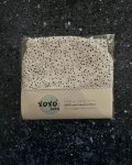 New Xoxo White Feeding Cushion Cover In Black Polka Dots