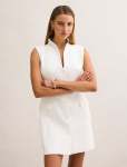 Amity Sleeveless Blazer Dress - 16 Porcelain