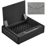 Focusoutdoor Spring Loaded Biometric Fingerprint 3-WAY Access Gun Safe