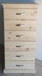 M6 600W Chest Of Drawers – Raw