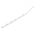 F pole - 6LINE Flat Bar Angle Galv Wb