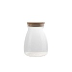 O'lala Storage Jar 1000ML Bamboo
